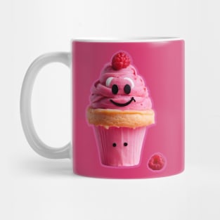 Raspberry Sorbet Happy Cartoon Anime character Mug